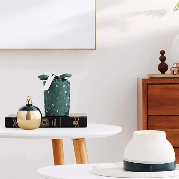 NWT Illume Frost & Fir Juniper Moss Bundled Glass Candle - Picture 2 of 15